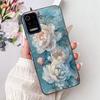 For LG K52 K62 2020 Case Silicone Soft Back Cover For LGK52 K 62 2020 Fashion flower Phone Case Shockproof Protective Bumper