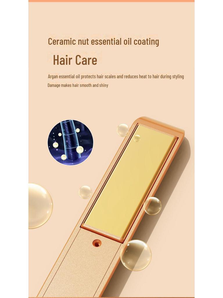 Mini Corn Curling Iron with Skull Pad for Fluffy Hair and Root Lift