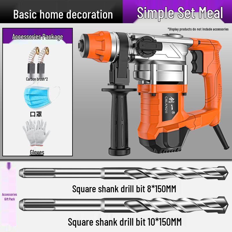 Chuangyi High-Power Multifunctional Electric Hammer and Impact Drill for Wood and Concrete Drilling