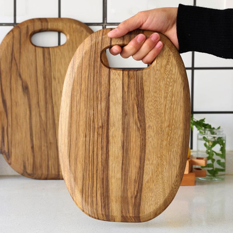 Kitchen Cutting Board Wood Chopping Board Meat Fruit Vegetable Cutting Board Bread Cheese Food Serving Tray Kitchen Accessories