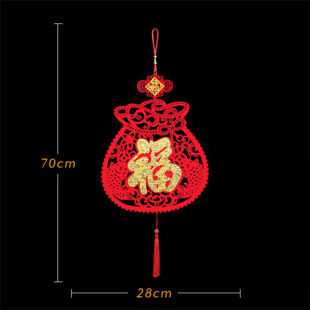 Pendant Chinese New Year Decoration Spring Festival Ornament Fu Character Pendant Door Painting