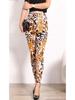 Leggings Skinny Leopardati Vita Alta Comodi ed Eleganti Vendita Calda Elasticizzati da Donna
