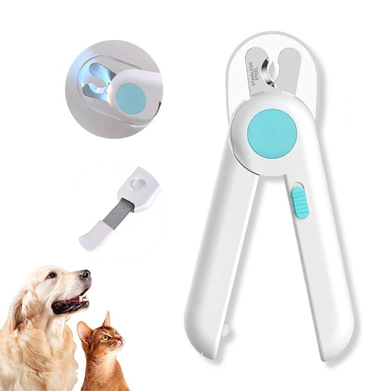 

Машинка для стрижки когтей для кошек со светодиодной подсветкой, круглая головка, машинка для стрижки когтей для собак и кошек, коготь, триммер для домашних животных, шлифовальная машина для мелких животных