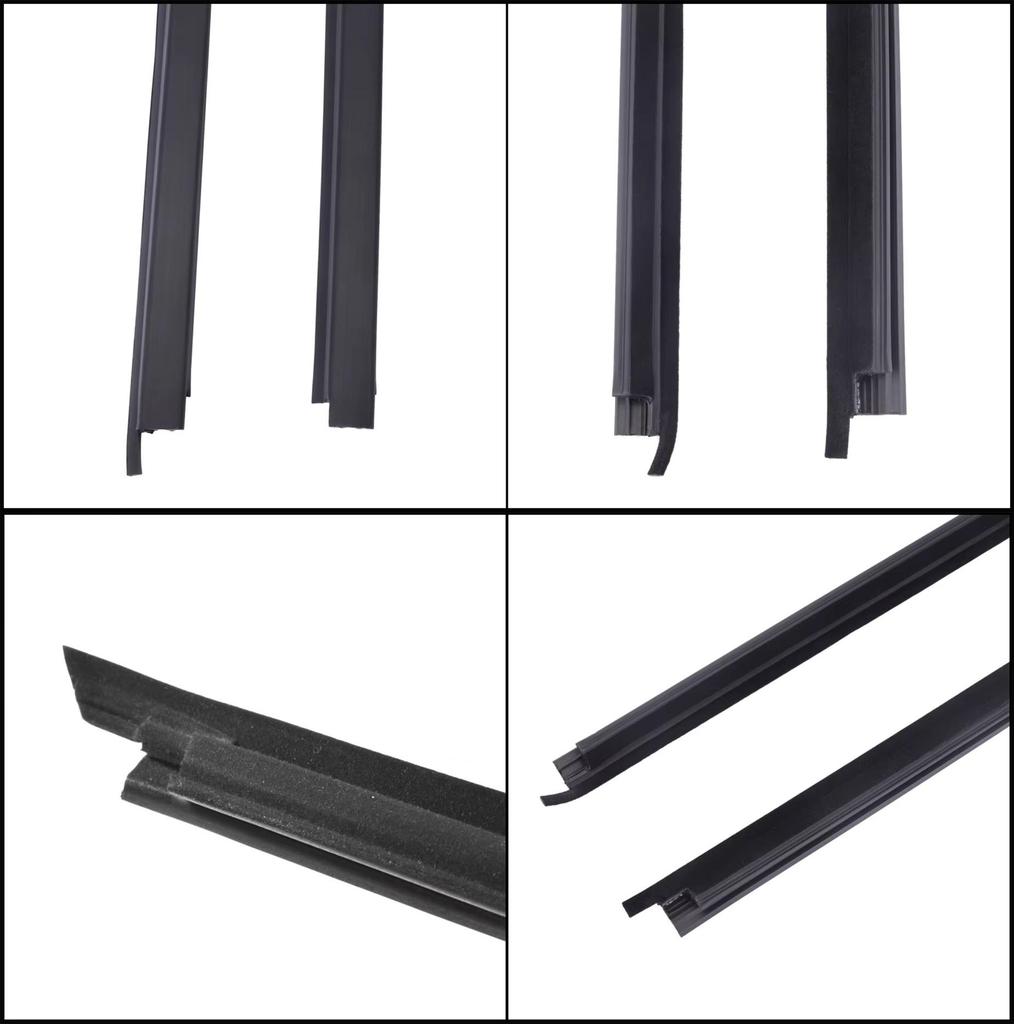 Nissan D21 2-Door Pickup (1986-1997) Weatherstrip Water Deflector for Exterior Window and Door Sealing