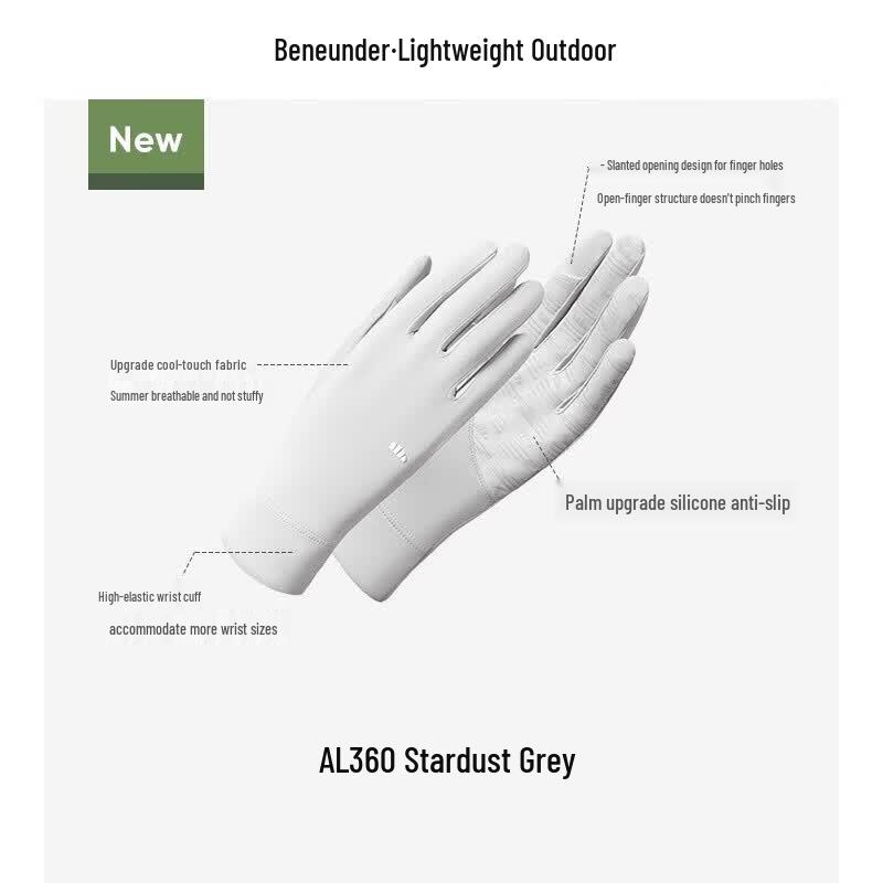 Beneunder Cooling Sun Protection Gloves