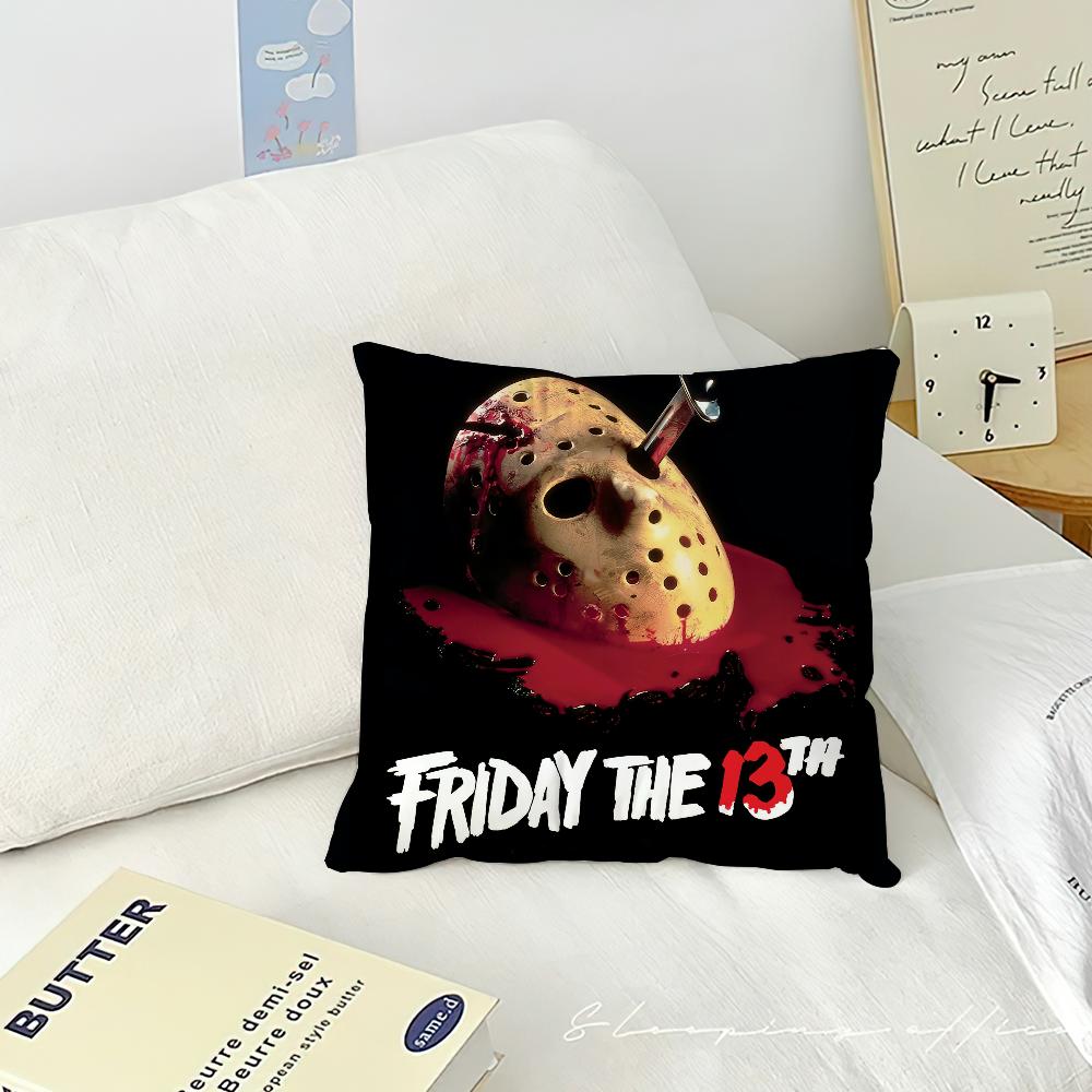Film F-Friday 13th Halloween Cushion Cover Living Room Headboard Office Cushion Bedroom Cushion Sofa Nap Time Pillow Case