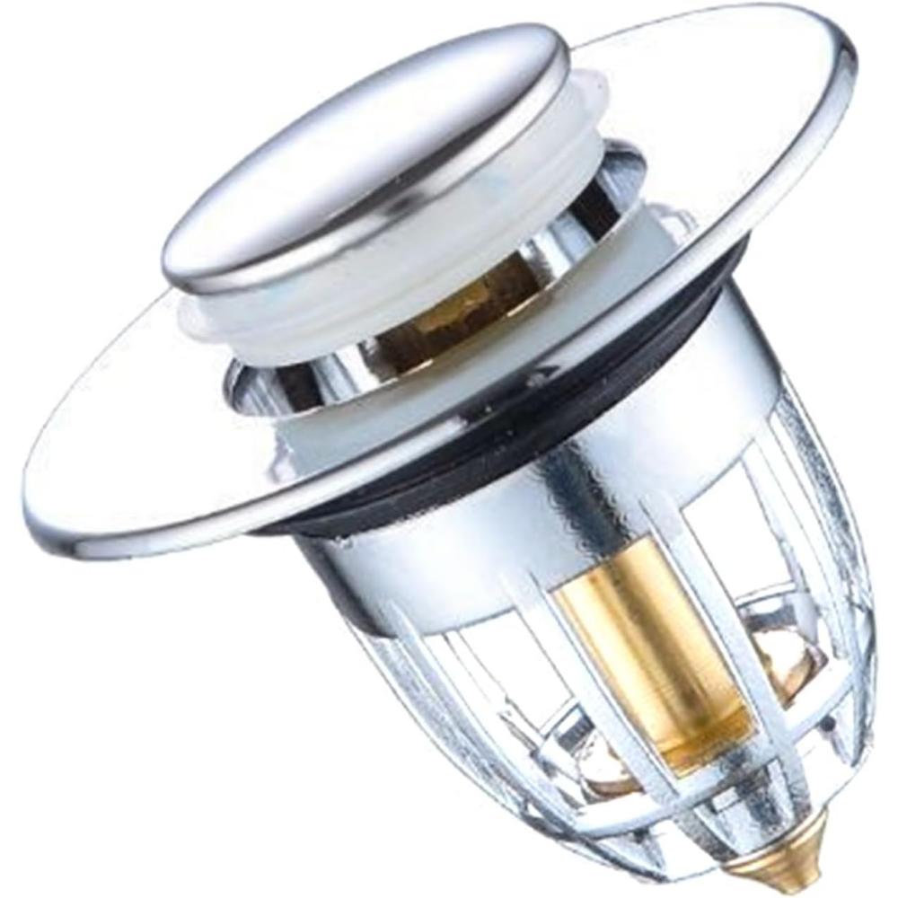 Sink anti-splash core drain filter, bathtub drain plug, press-type sink drain filter, bathtub drain hair collector, sink drain c