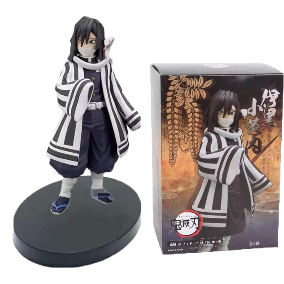 Figura de Anime Figuras de Demon Slayer Kimetsu No Yaiba Muñeco Tanjiro Nezuko Zenitsu Figura Figura de Acción Modelo Juguetes