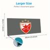 Crvena zvezda2 Print  Cushion Non-slip Laptop Tablet Big Mousepad XXL Mat Mini PC Playmat With Lock edge