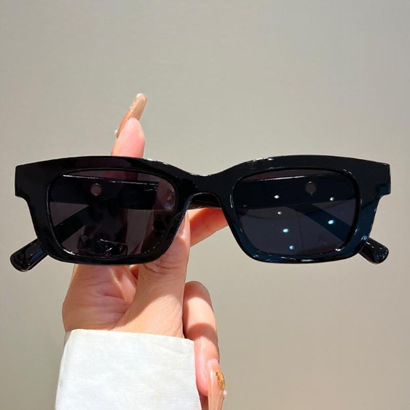 2PCS Ladies' Fashionable Glasses PC Lenses Plastic Frame Trendy Fashion