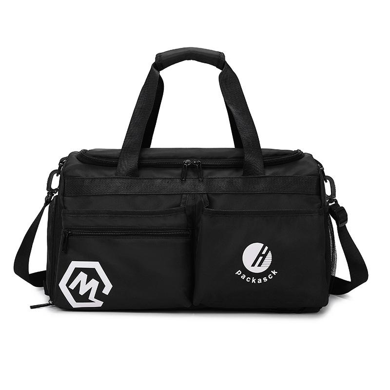 Large Capacity Travel Bag Independent Shoe Compartment Fitness Multi-compartment Multifunctional Waterproof Wear-resistant Handbag