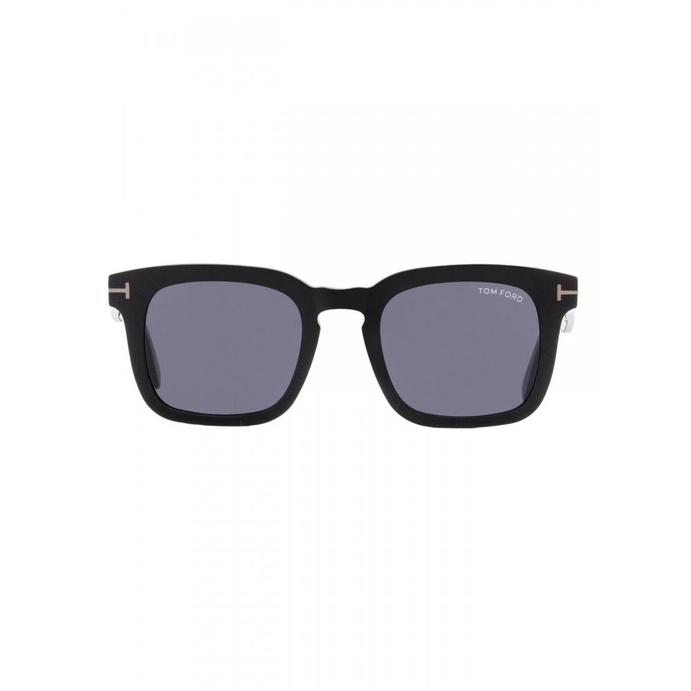 Men S Square SunglaSSeS Tf751n Dax 01a Black  50mm 01a