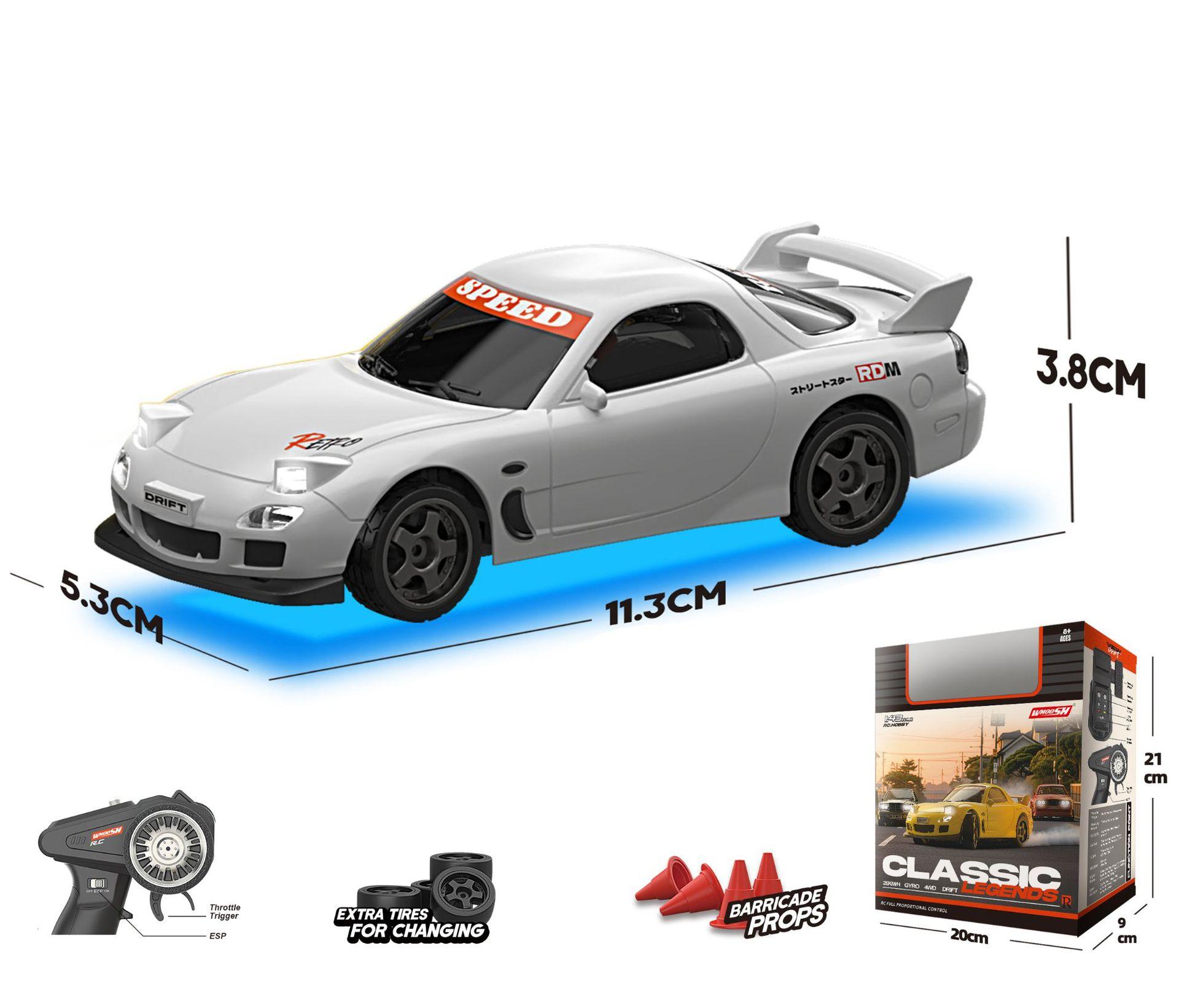 Drift1/43 Mini RC Auto 2.4gq