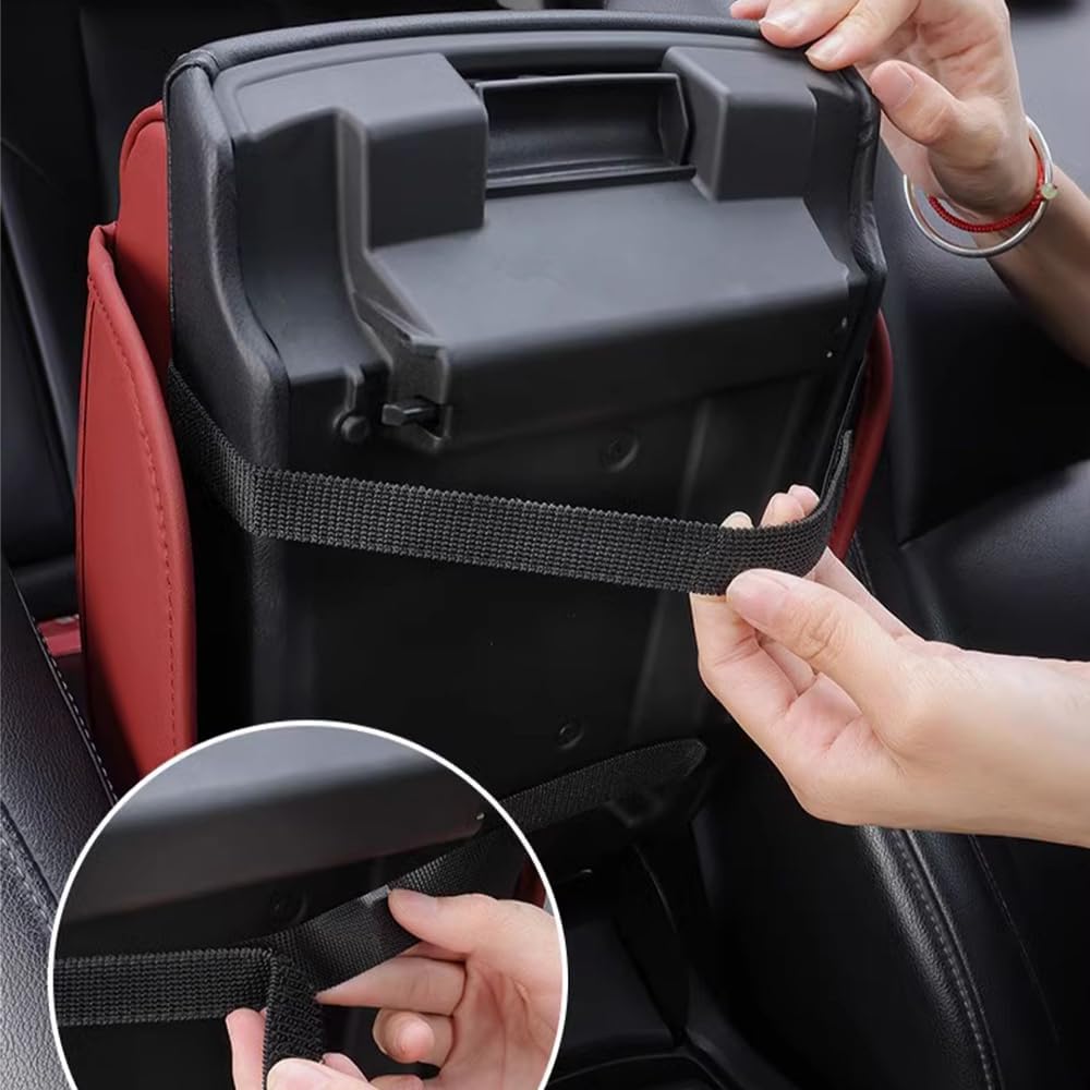 Car Armrest Pad for Lexus GX J150 J120 GX 460 400 GX OR Leather Armrest Box Mat Center Console Cushion Pad Universal Armrest Seat Box Cover