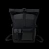 Unisex Korean Style Roll-Top Backpack