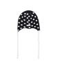 PINK PINEAPPLE Snow Dot Earflap Beanie_Black
