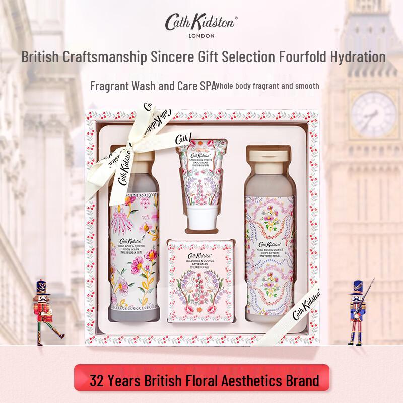 

Cath Kidston Wild Rose & Quince Moisturizing Gift Set