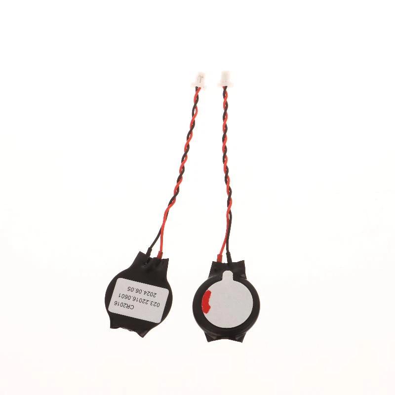 2 Peças X280 X1 CARBON 5ª 6ª Com Plugue Plano Preto Botão BIOS COMS Bateria de Célula Botão Bateria de Lítio Para Placa-Mã de Notebook