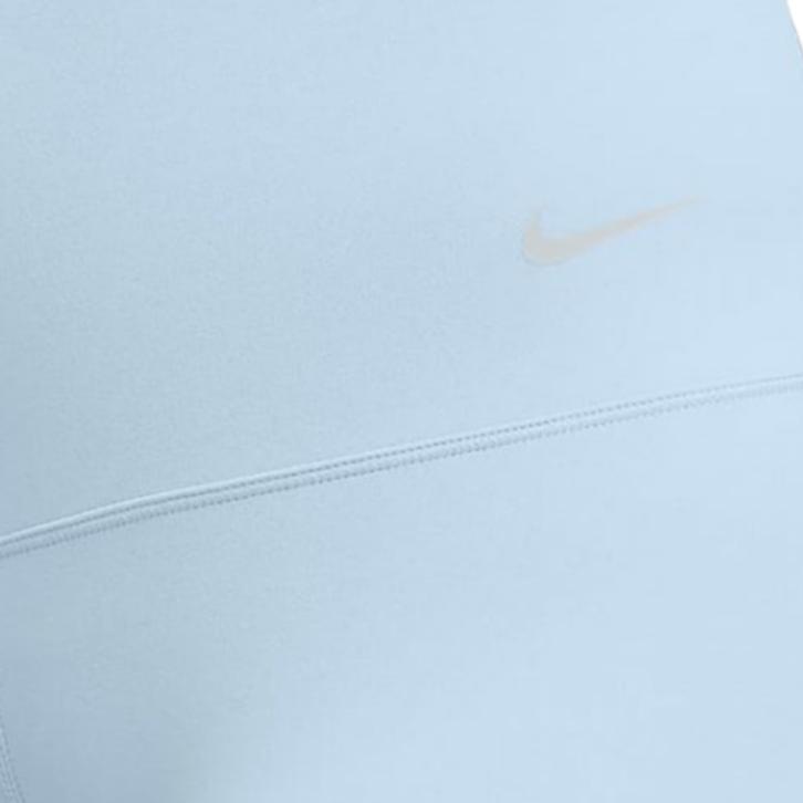 Nike Zenvy Air Series Solid Color Logo Tight Fitness Shorts Women shorts Light-Military-Blue DQ6004-441