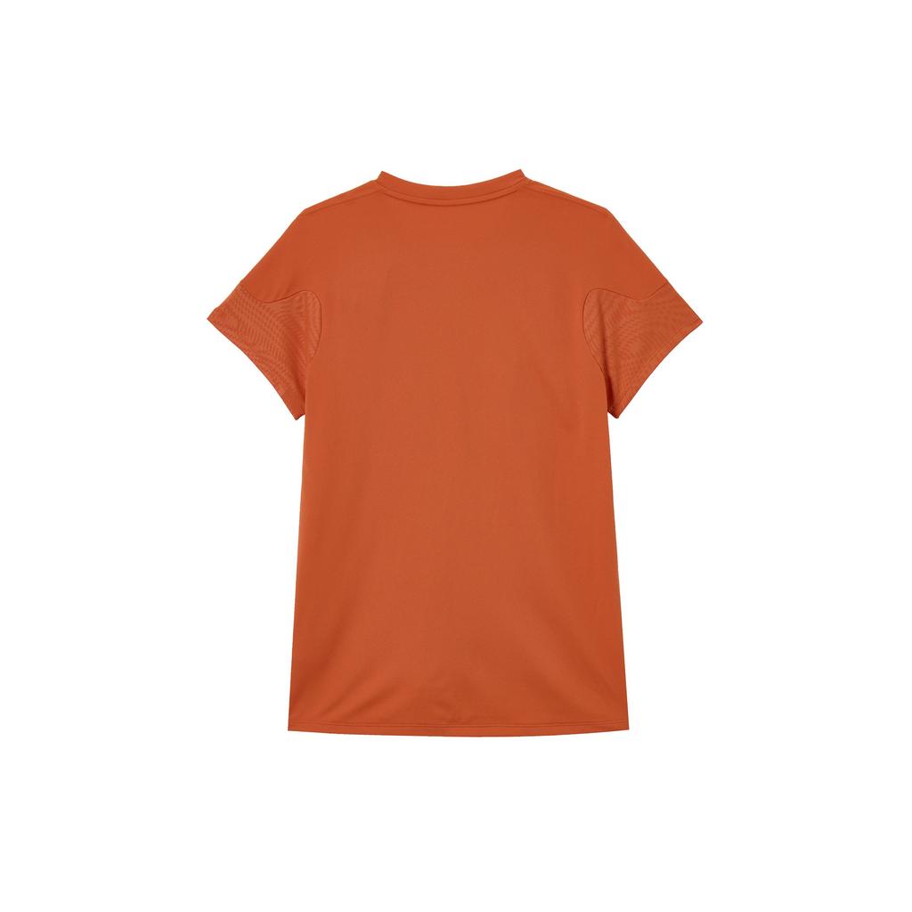 Nike Court Slam Printed Logo Crew Neck Short Sleeve T-Shirt Men tops Rust FD5263-811