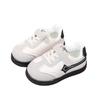 Kids Leather White Sneakers Soft Sole Casual Shoes For Boys And Girls Age 1-6 Years Spring Autumn