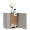 Wall Mounted Nightstands 2 Pcs Concrete Grey 50 X 30 X 47 Cm