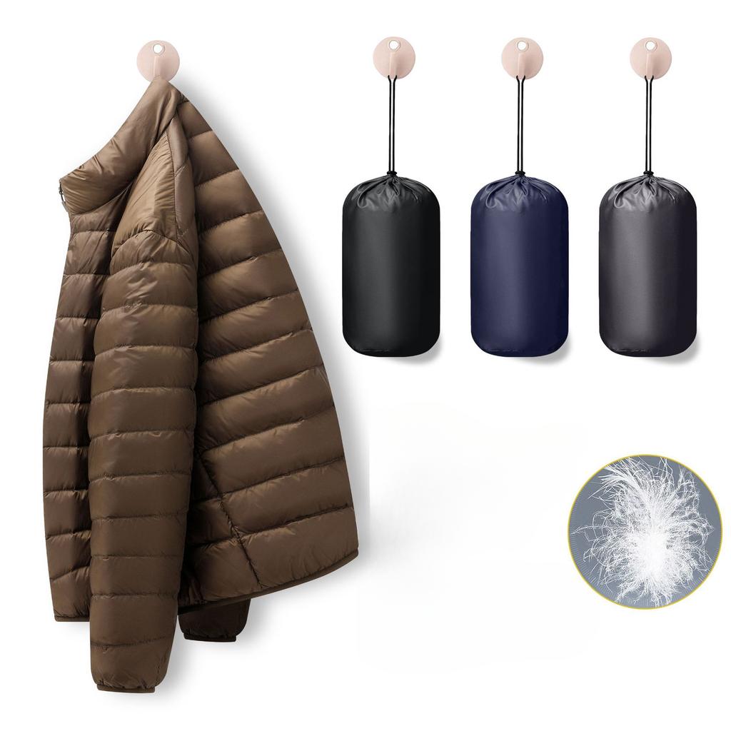 Winter New Light Down Jacket Men Stand Collar 90% Duck Down Sports Lightweight Warm Coat Lovers