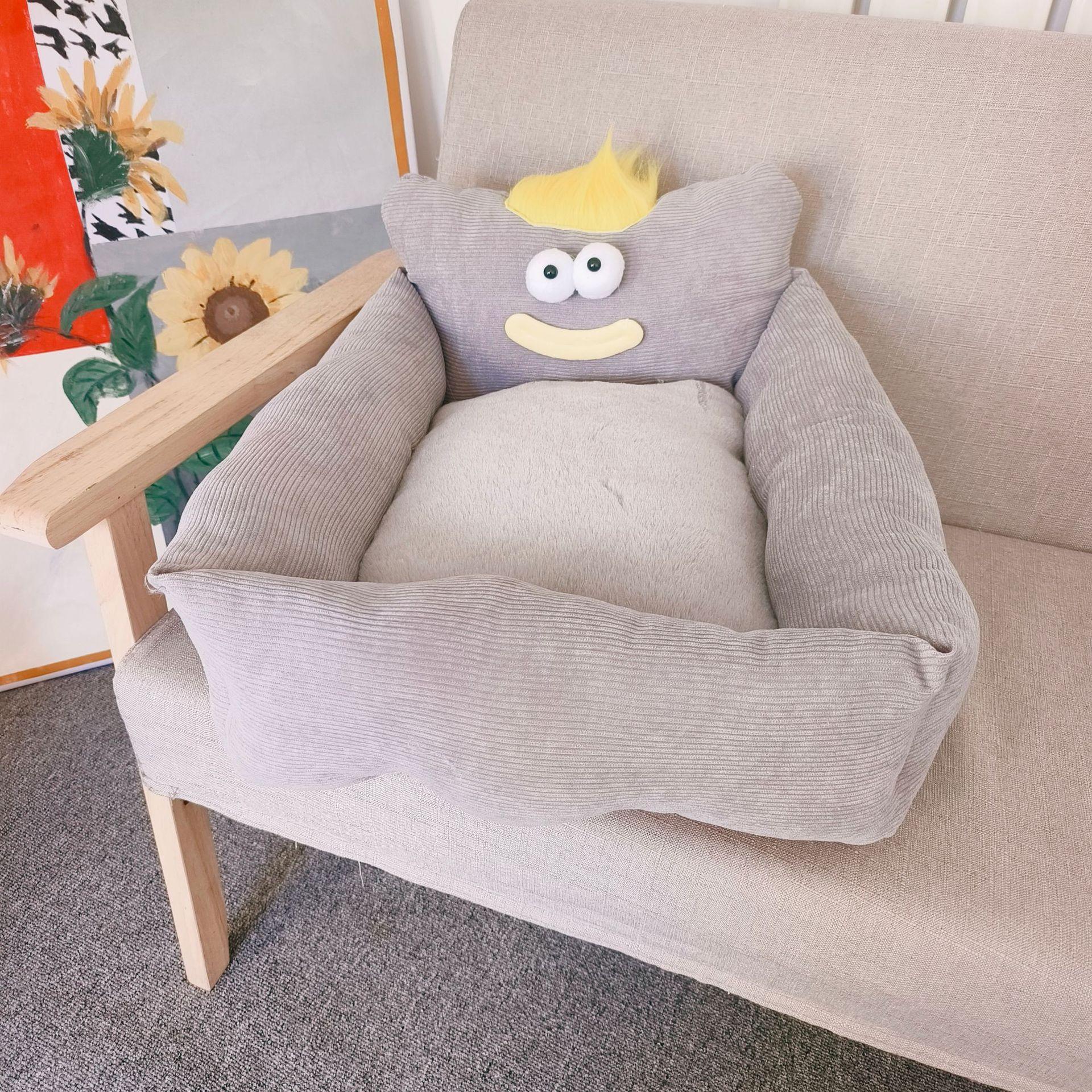 

Колбасный рот кошачий туалет наполнитель для домашних животных кровать для собак кровать для кошек диван для домашних животных 40*50cm