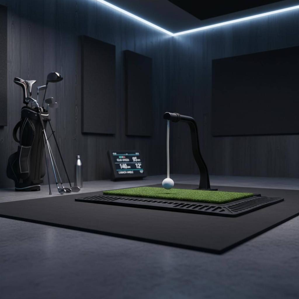 Putting Swing Training Mat Long-Lasting Sports Gear Portable Design for Indoor