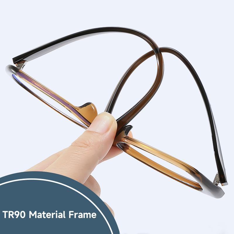 New Photochromic Lenses Anti Blue Light Glasses Women Cat Eye  Frame Block Blue Light Eyewear High Quality Eye Glasses