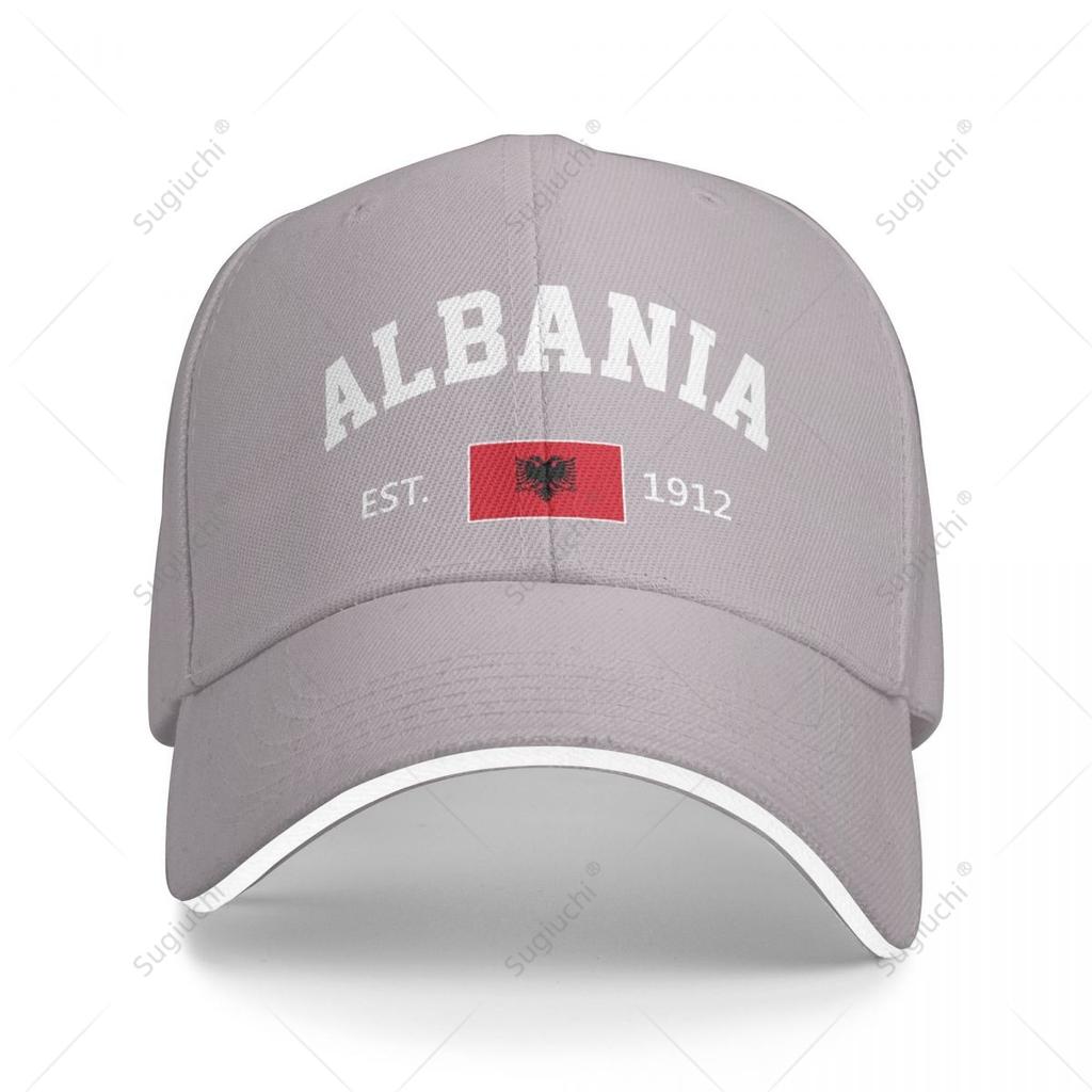 Baseball Cap Albania EST Independence Day Unisex Women Unisex Hip Hop Sandwich Caps Snapback Golf Hat Fishing