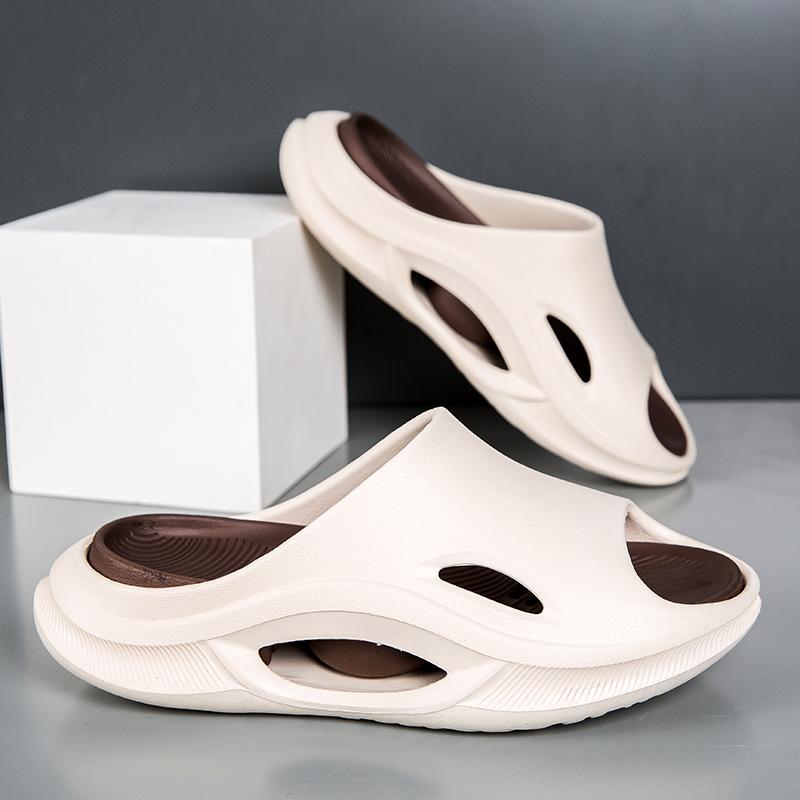 

Высококачественные мужские тапочки, домашние сандалии для отдыха на природе, удобные мягкие шлепанцы для пляжа, мужская повседневная обувь, шлепанцы, мужские домашние тапочки 38-39