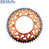 50T 52T Motorcycle Rear Chain Sprocket For KTM EXC EXCF SX SXF XC XCF XCW XCFW SMR 125 150 200 250 300 350 400 450 520 525 530