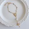 Adjustable Women's Hand Bracelet Bangle Prayer Bracelet Cross Pendant Bracelet  Hand Accessory