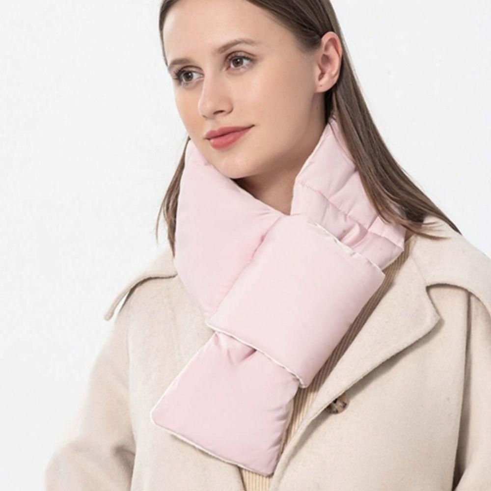 Apparel Accessories Down Neck Scarf Warm Wrap Autumn Winter Shawl Scarf Korean Style Scarf  Thick