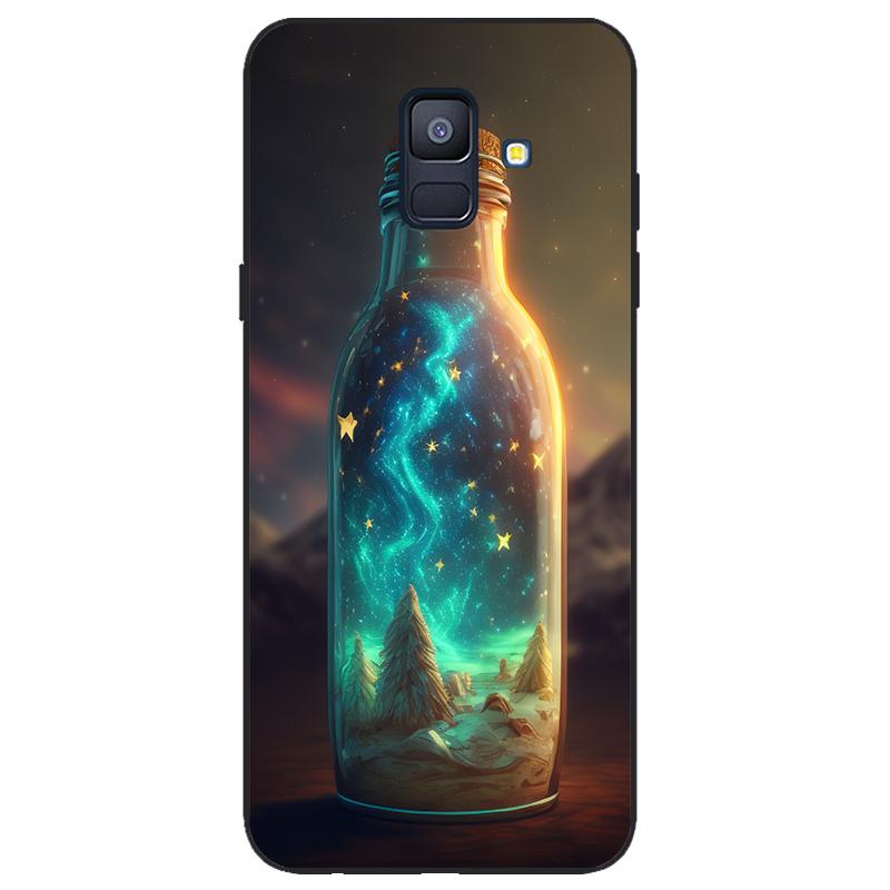 For Samsung Galaxy A6 2018 Silicone Case SIM SM A600 A600F Phone Case Tpu Case Coque Samsung Galaxy A62018 black
