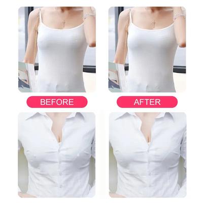 2/4 pièces Nouvelle Couverture de Mamelon Réutilisable en Silicone pour Femmes Autocollant de Soutien-gorge Pétale de Sein Soutien-gorge Sans Bretelles Coussinets Invisible pour Poitrine Poitrine