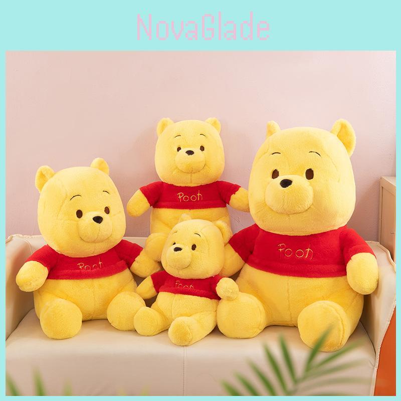 Pooh Bear Plush Toy With Short Pile Fabric For Kids And Gift Exchange