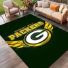 Green Bay Packers Print Rug, Washable Floor Carpet, For Entryway Dorm Laundry Room Office Study, Home Decor Birthday Christmas Gift