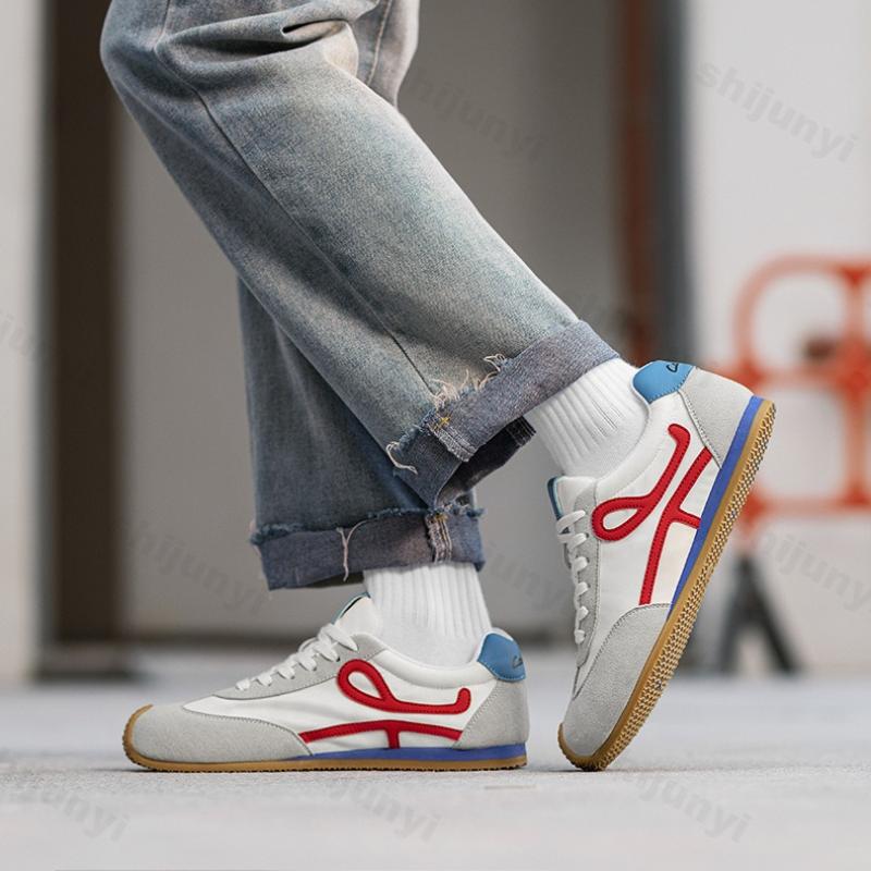 Fashion Men Sneakers 2025 New Summer Fashion Casual Shoes Comfortable Trend Sneakers Non Slip Lace Up Outdoor Running Shoes Zapatillas