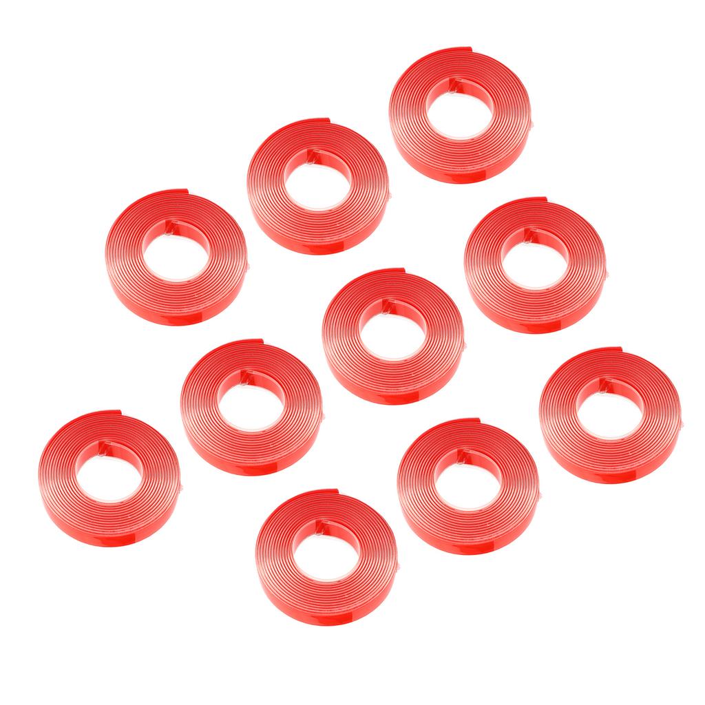 10 Rollen Doppelseitiges Nagelband Transparent Stark Klebend Hitzebeständig Nagelkunst Präsentationsband für