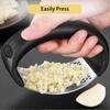 "Effortlessly Crush Garlic with a Garlic Press Stainless Steel,Garlic Press