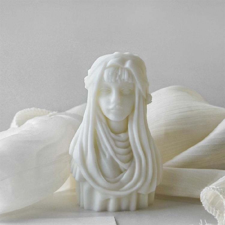 Vielseitige Göttinnen-Bilder Flexibles Silikonform Tragbares Zubehör zum Basteln Detaillierter Statuetten und Ornamente