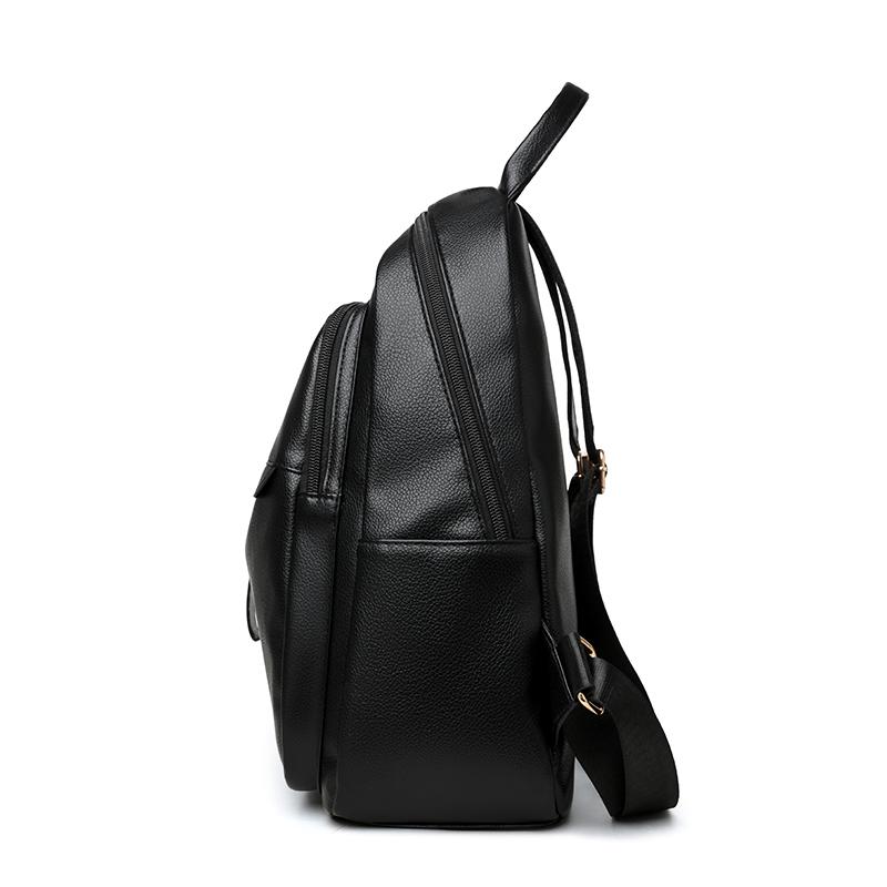 PU Backpack Women Large Capacity Travel Backpack