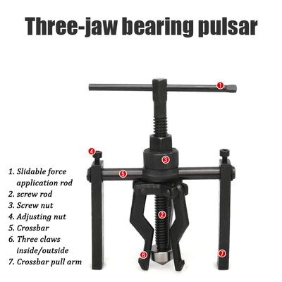 Inner Hole Bearing Puller Bearing Removal Three-jaw Pull Code Ejector In Hole Bearing Puller Puller Puller Puller