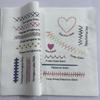 DIY Linen Embroidery Stitch Sample Book for Embroidery Enthusiasts