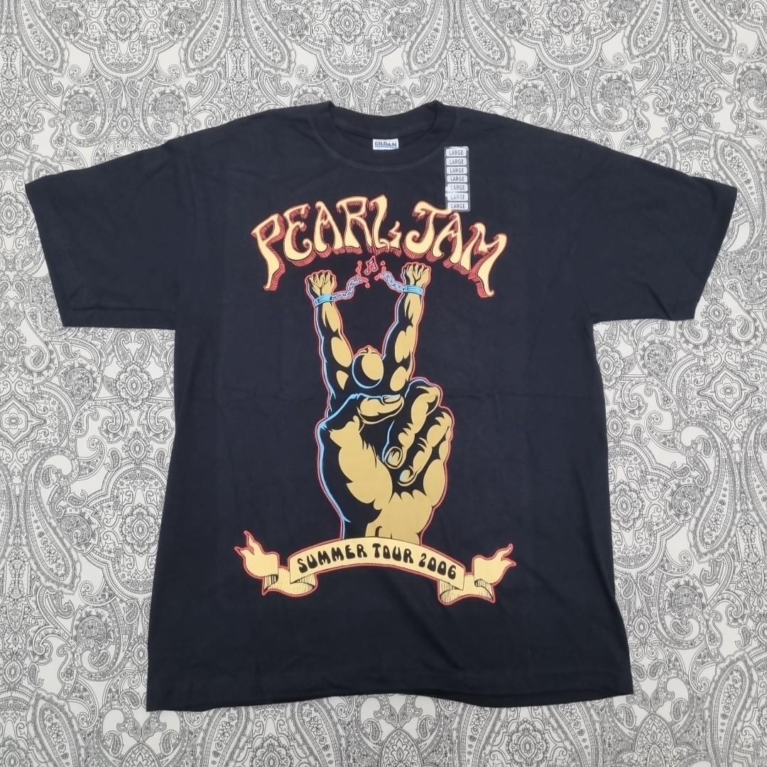 Pearl Jam T Shirt Mens Womens Tees Top Summer Tour 2006 Graphic Printarge S