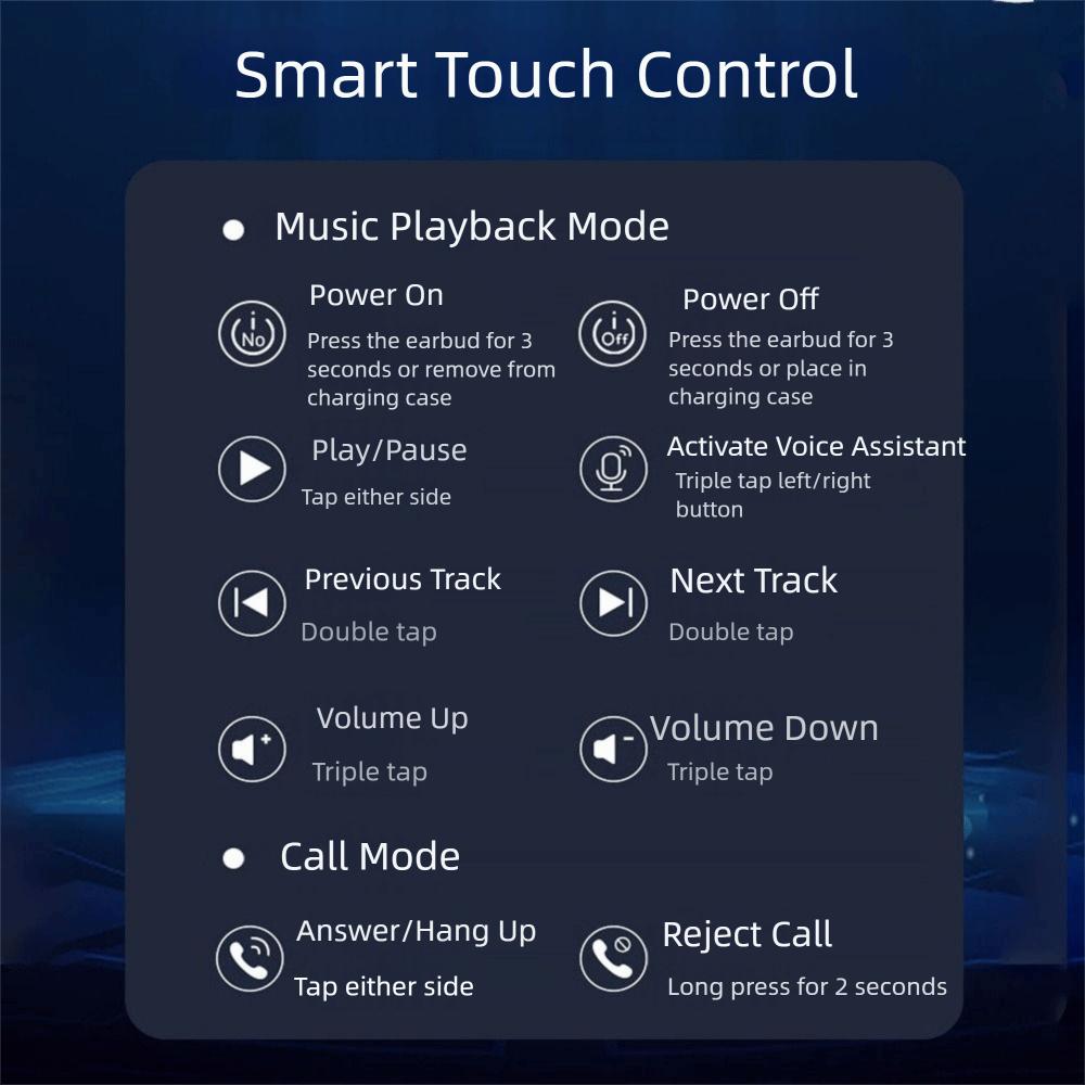 Bluetooth 5.3 Sleep Headphones HiFi Stereo Wireless Headsets Portable Earbuds Earphone  Sports