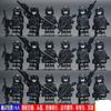 Special Forces Military Figures Ghost SWAT Soldiers Assembling Building Blocks Explosion-Proof Police Building Blocks Ghost SWAT