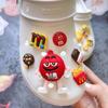 M&M's Candy Bean Clog Shoe Flower Decoration 3D Shoe Buckle Set for DIY Garden
